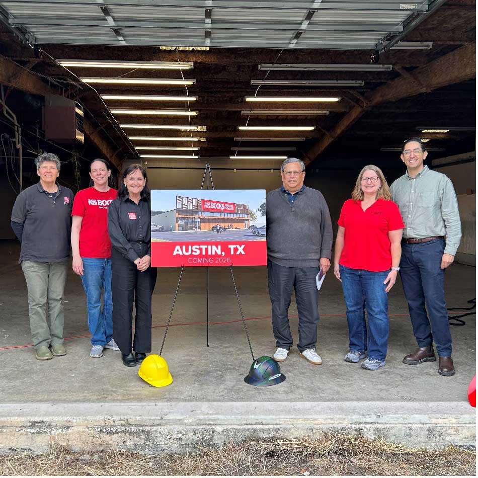 HPB leadership and architects at the groundbreaking for new HPB location in Austin